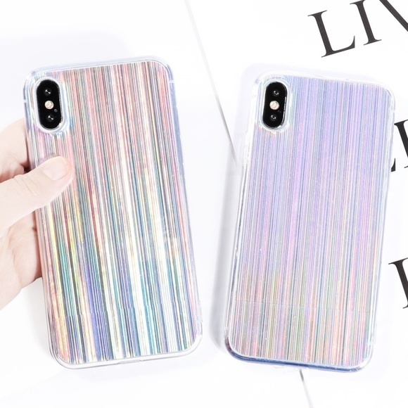 NEW iPhone Max/XR/XS/X/7/8/Plus Aurora Laser Case - Picture 3 of 4